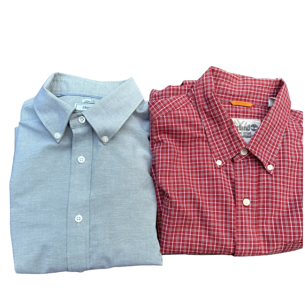 Timberland and Crown Ivory button down shirts EA112